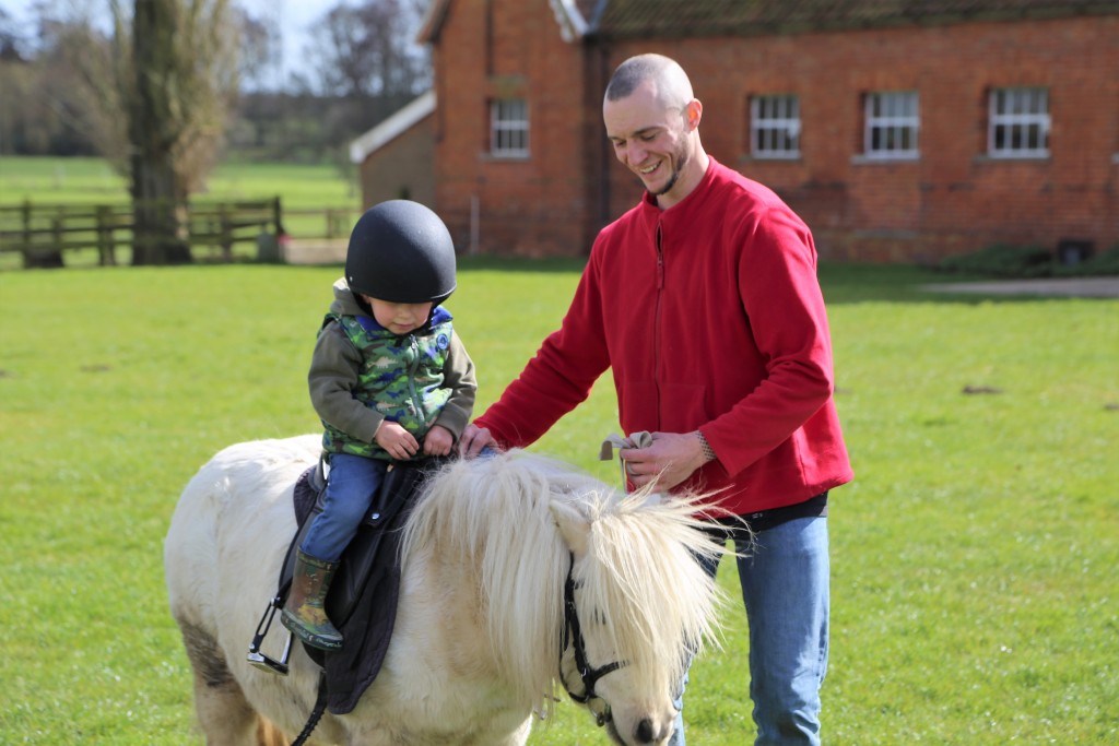 Ride on a pony
