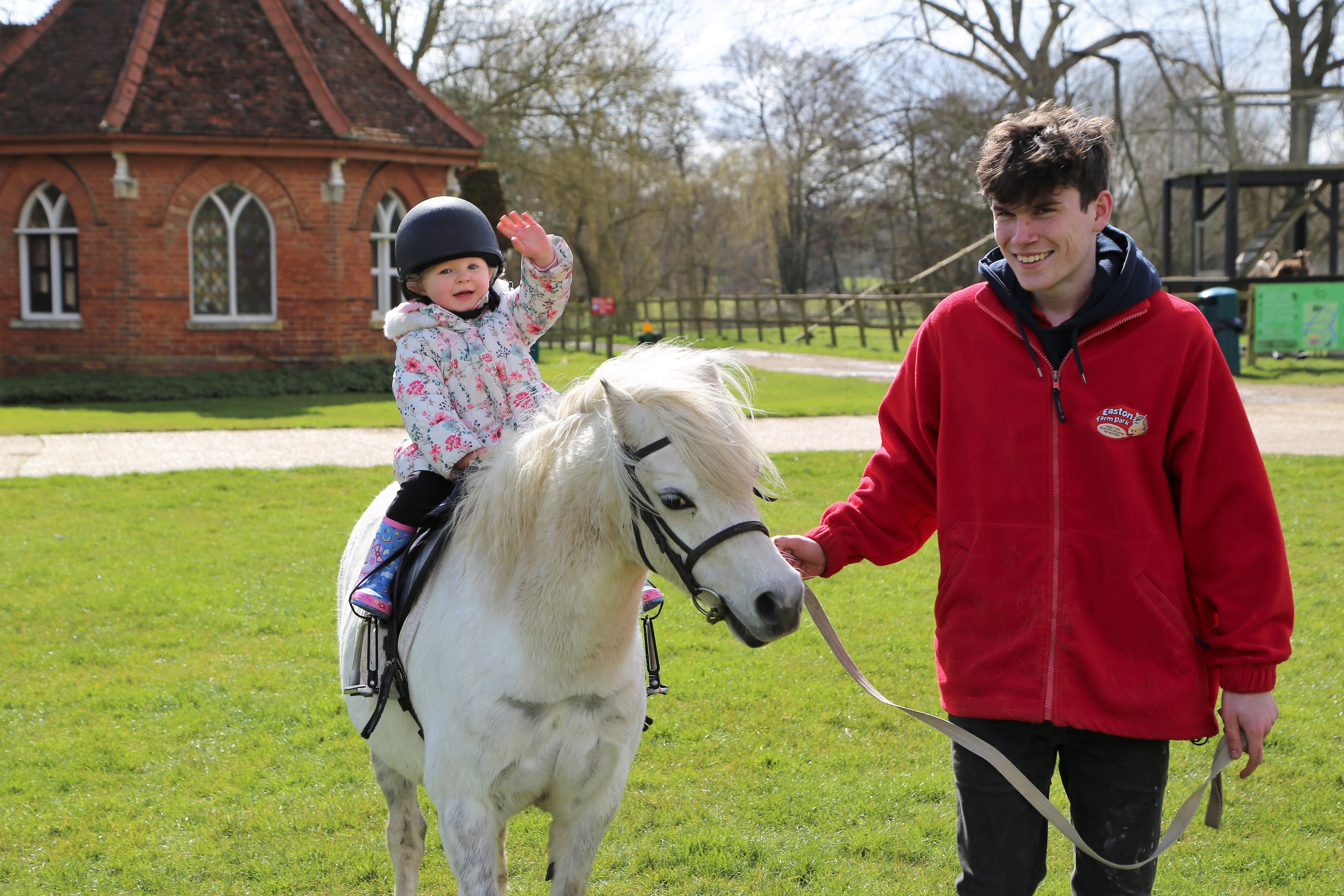 Pony rides Easton Farm Park